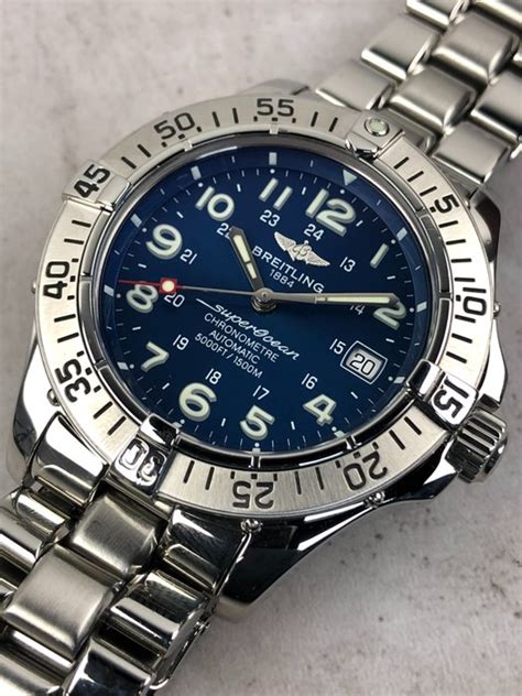 breitling aerospace diving|breitling superocean chronometre automatic price.